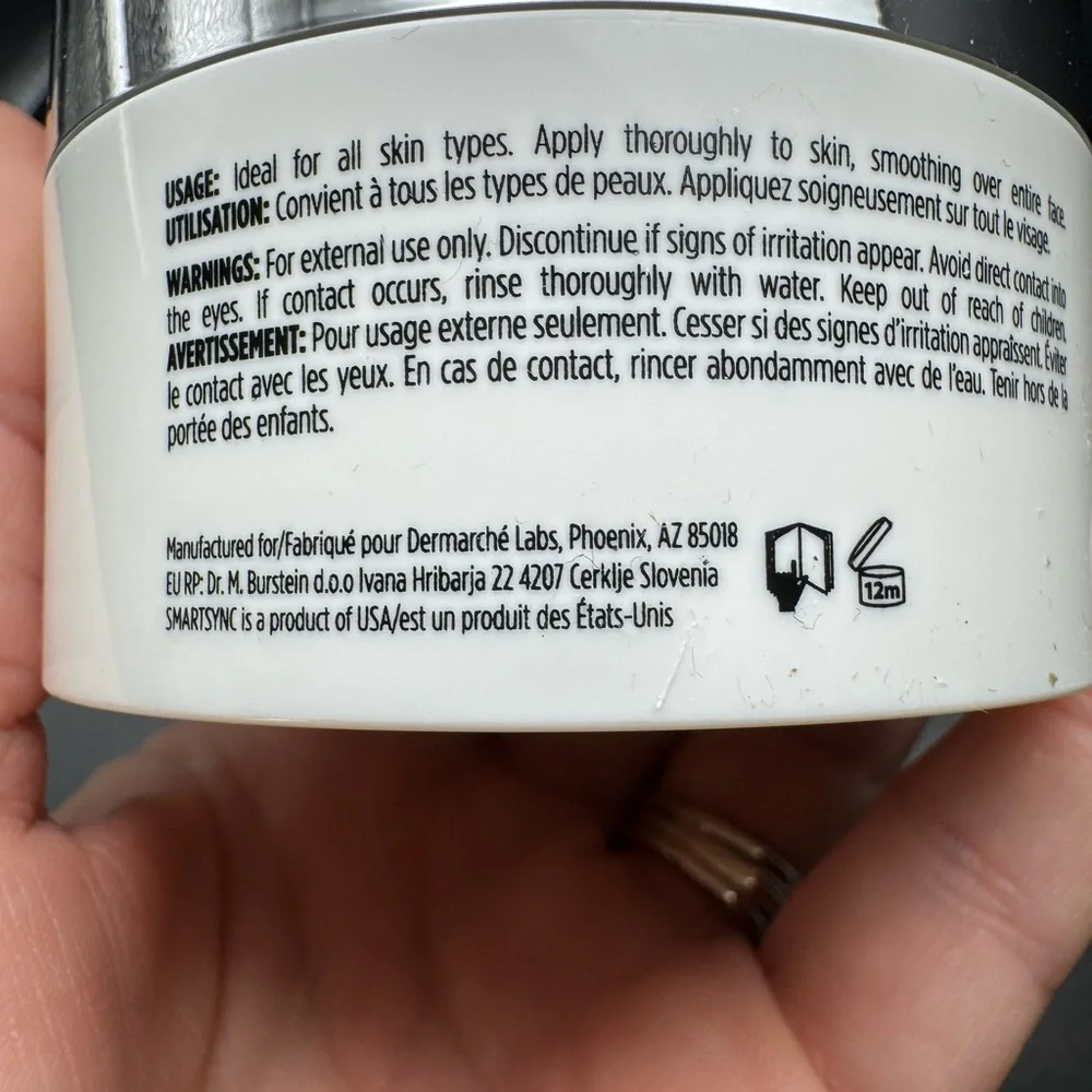 Dermarche Labs Smartsync Balancing Gel-Cream - New in box 1.5 fl oz